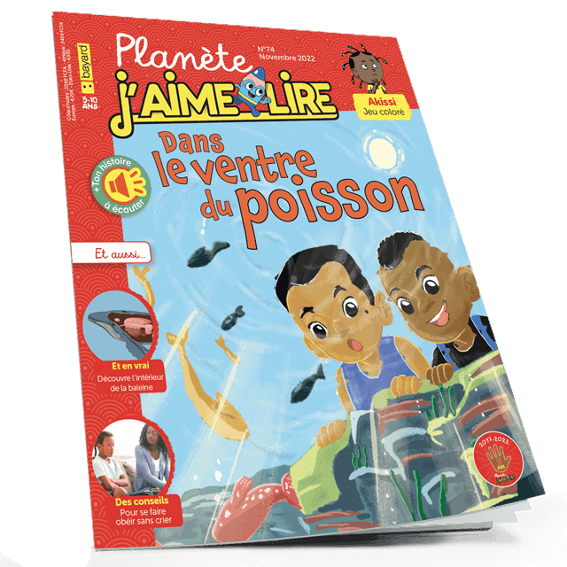 Planète J’aime Lire N°74: Dans le ventre du poisson